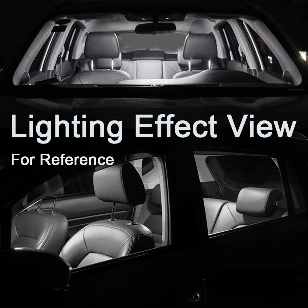 AWALITED license and trunk light pair next to scale showing correct fit and brighter output