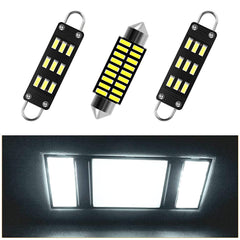 AWALITED front kit packaging showing three LED bulbs and install tool, clear replacement fit