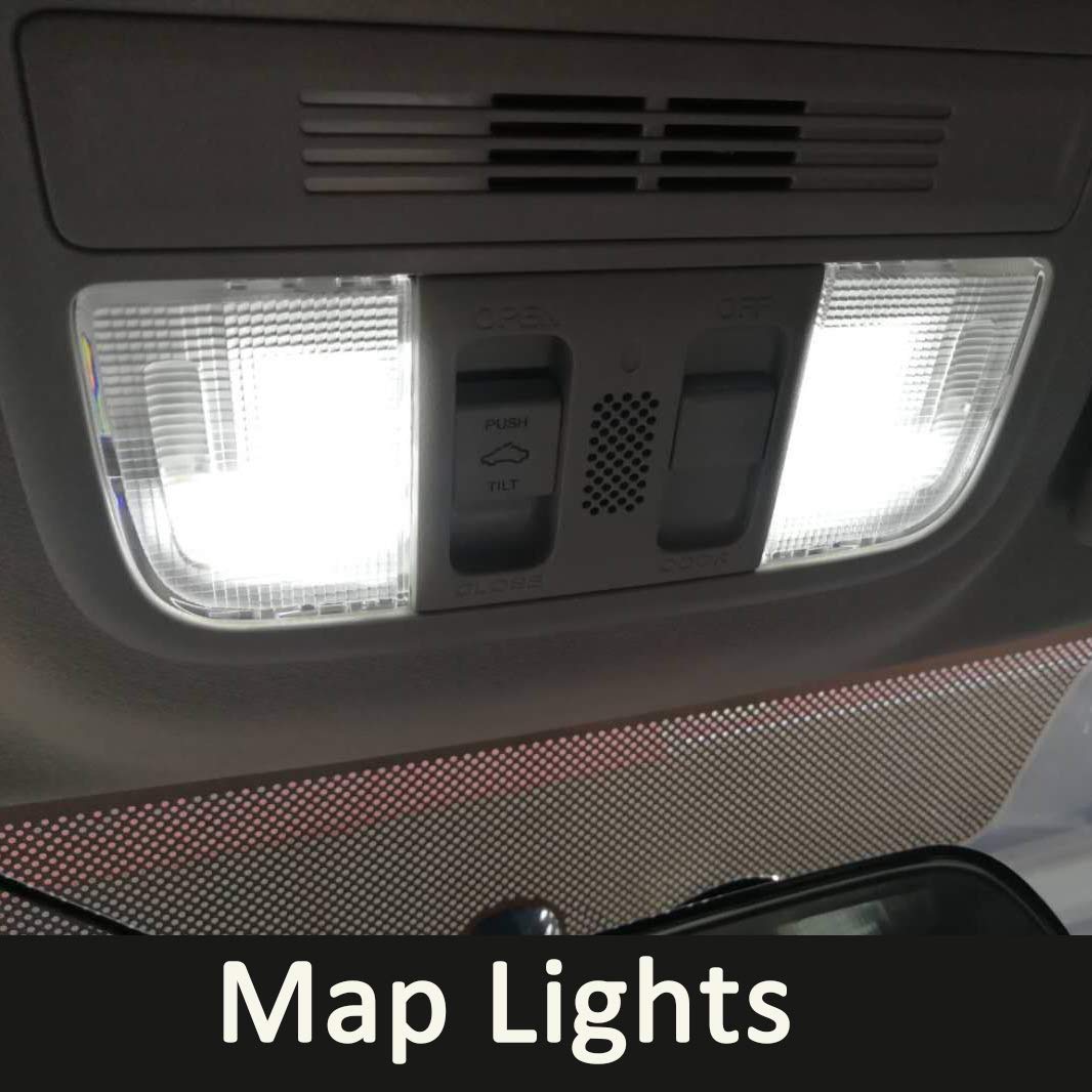 AWALITED license plate light installed for clearer rear visibility