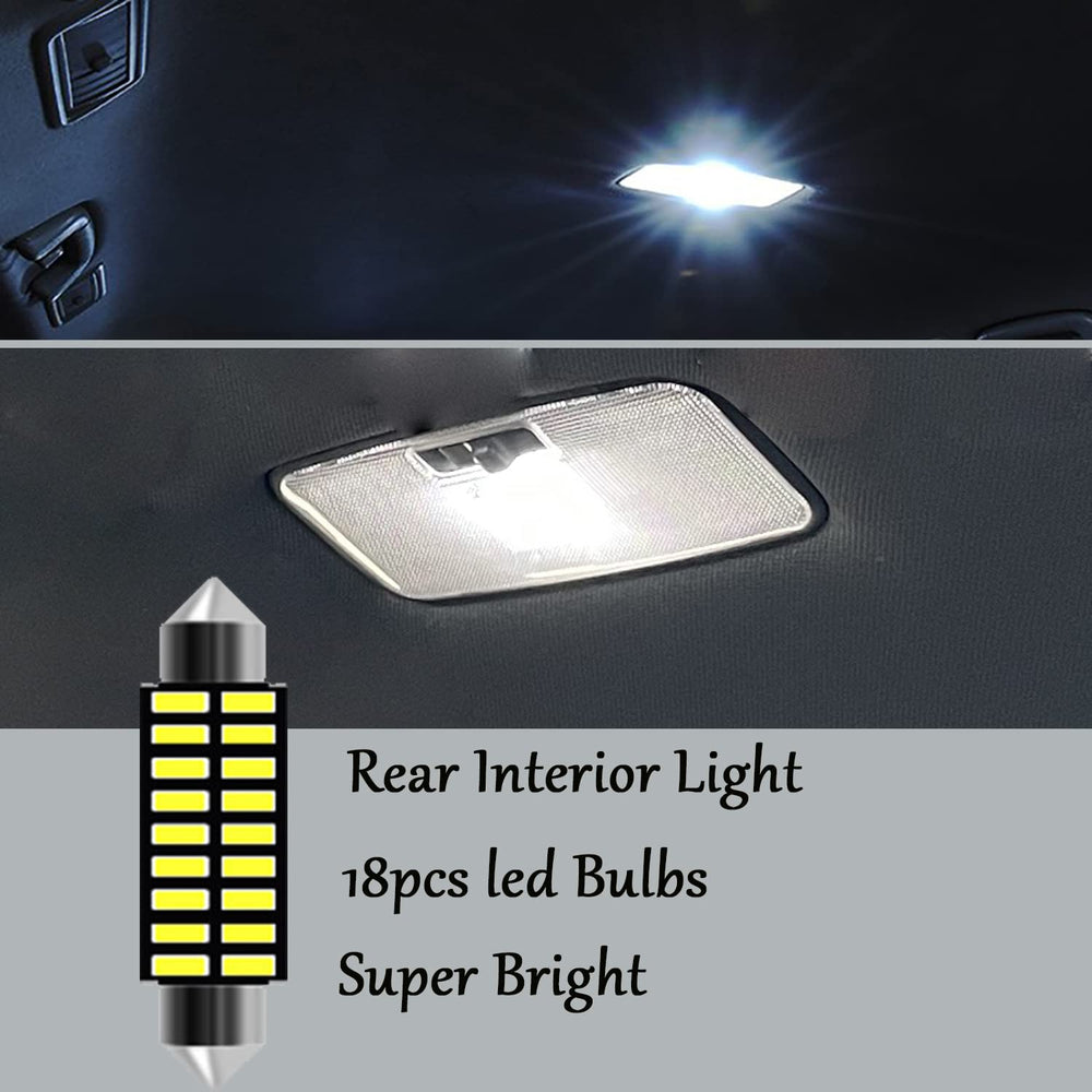 AWALITED bulbs beside ruler showing compact size for easy factory-fit replacement