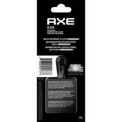 AXE vent clip next to a hand showing compact size and easy installation