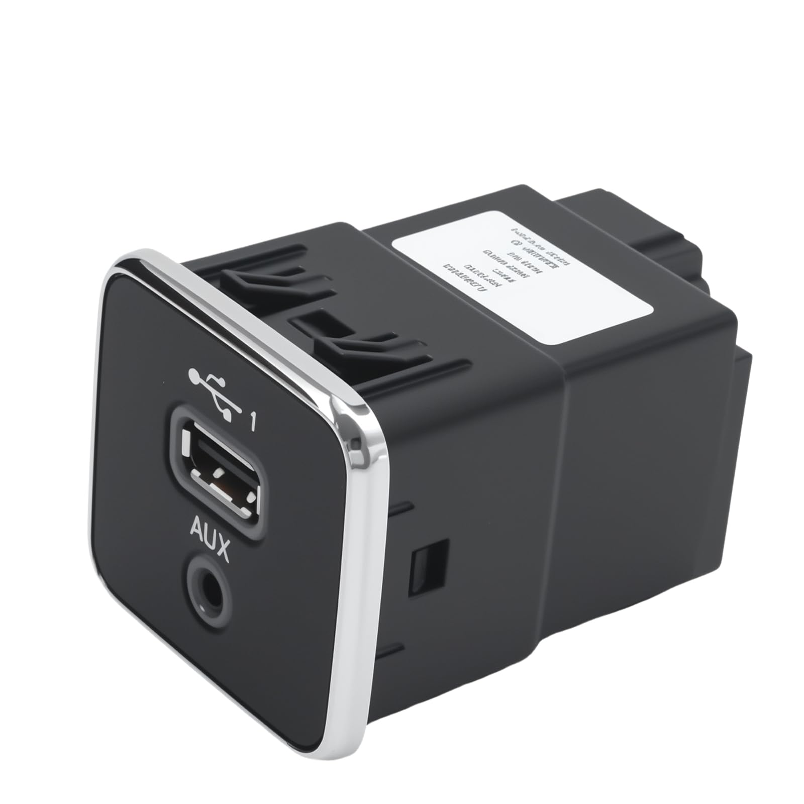 AXGSRV side profile with connector demonstrating solid build quality