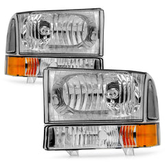 AXLAHA chrome front assembly showing clean lens and improved appearance benefit