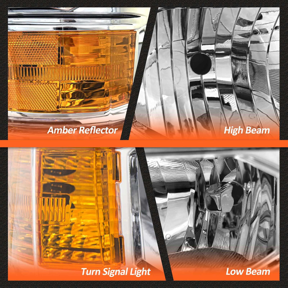 AXLAHA headlights installed on Silverado demonstrating improved road presence