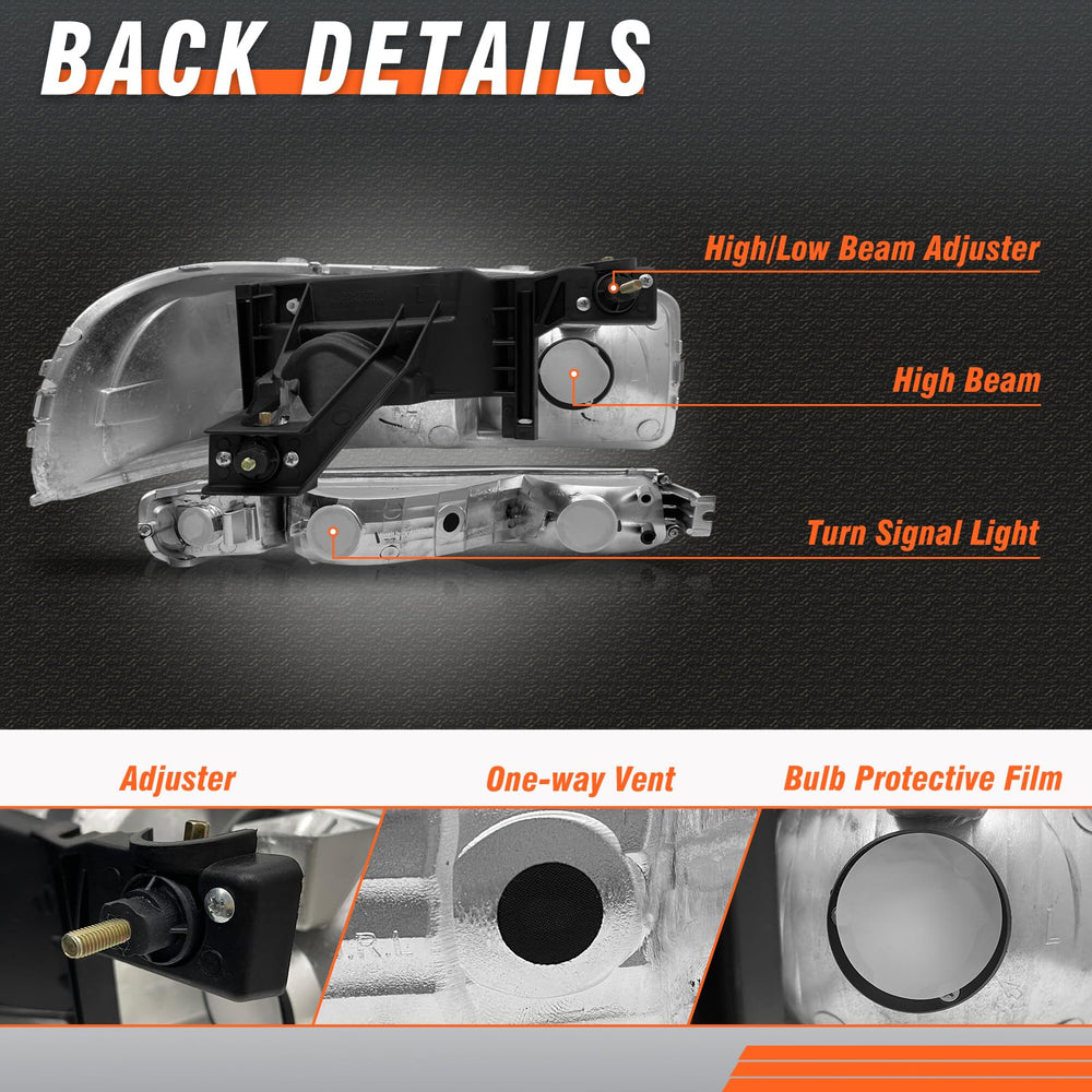 AXLAHA sealed housing rear view with IP65 protection to prevent moisture