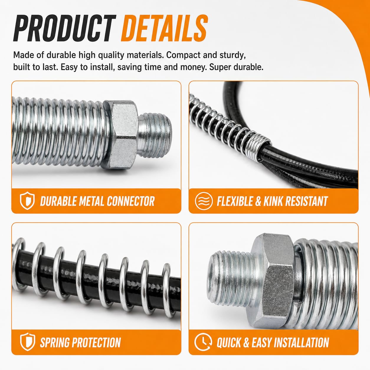 Axyuada hose bent around obstacle demonstrating kink-resistant flexibility benefit