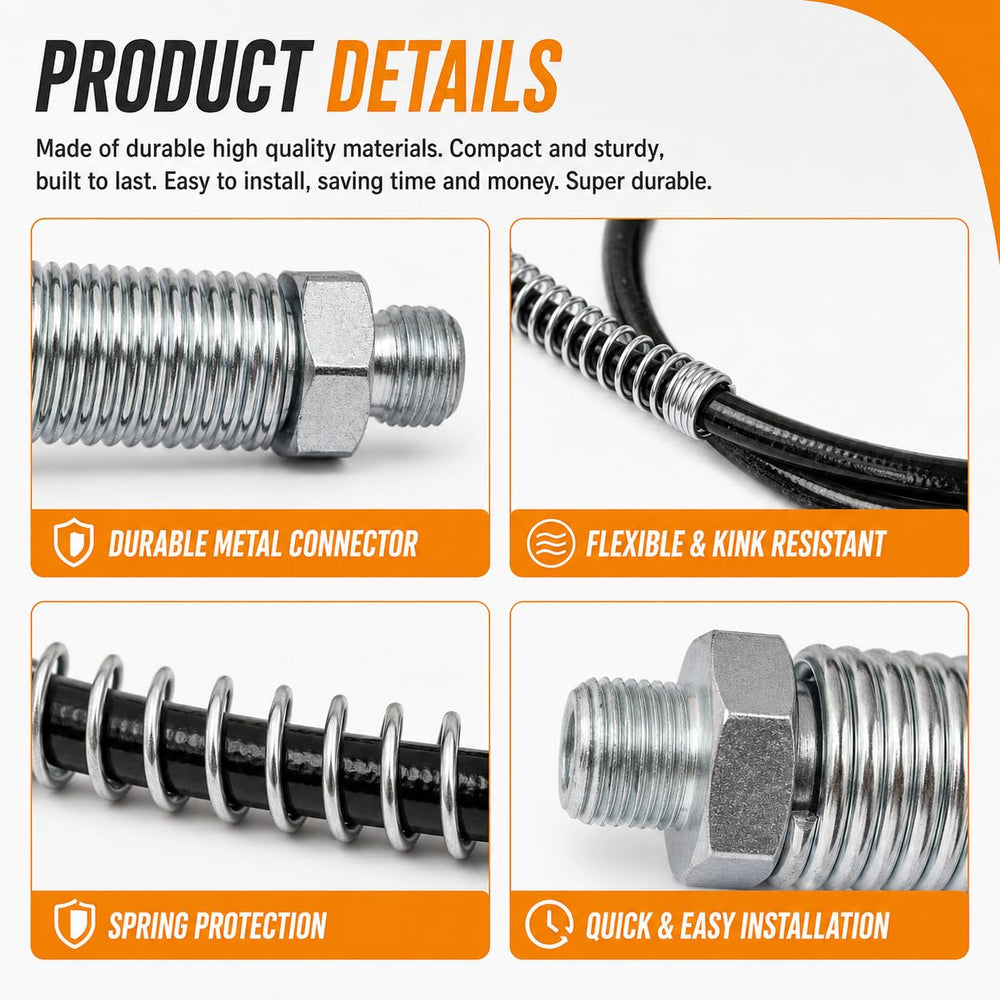 Axyuada hose bent around obstacle demonstrating kink-resistant flexibility benefit