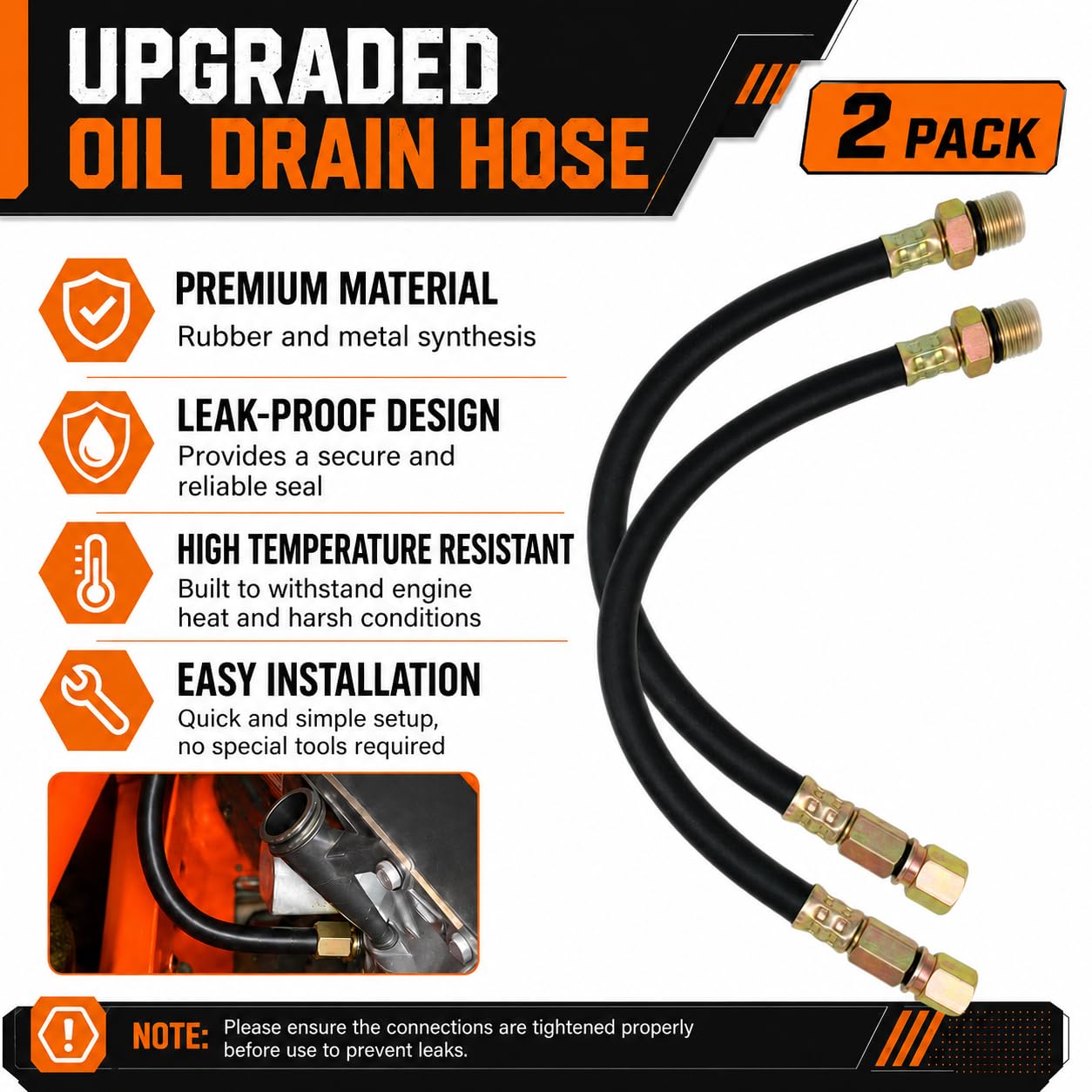 Axyuada two-pack unboxed to show included hoses and ready-for-use convenience