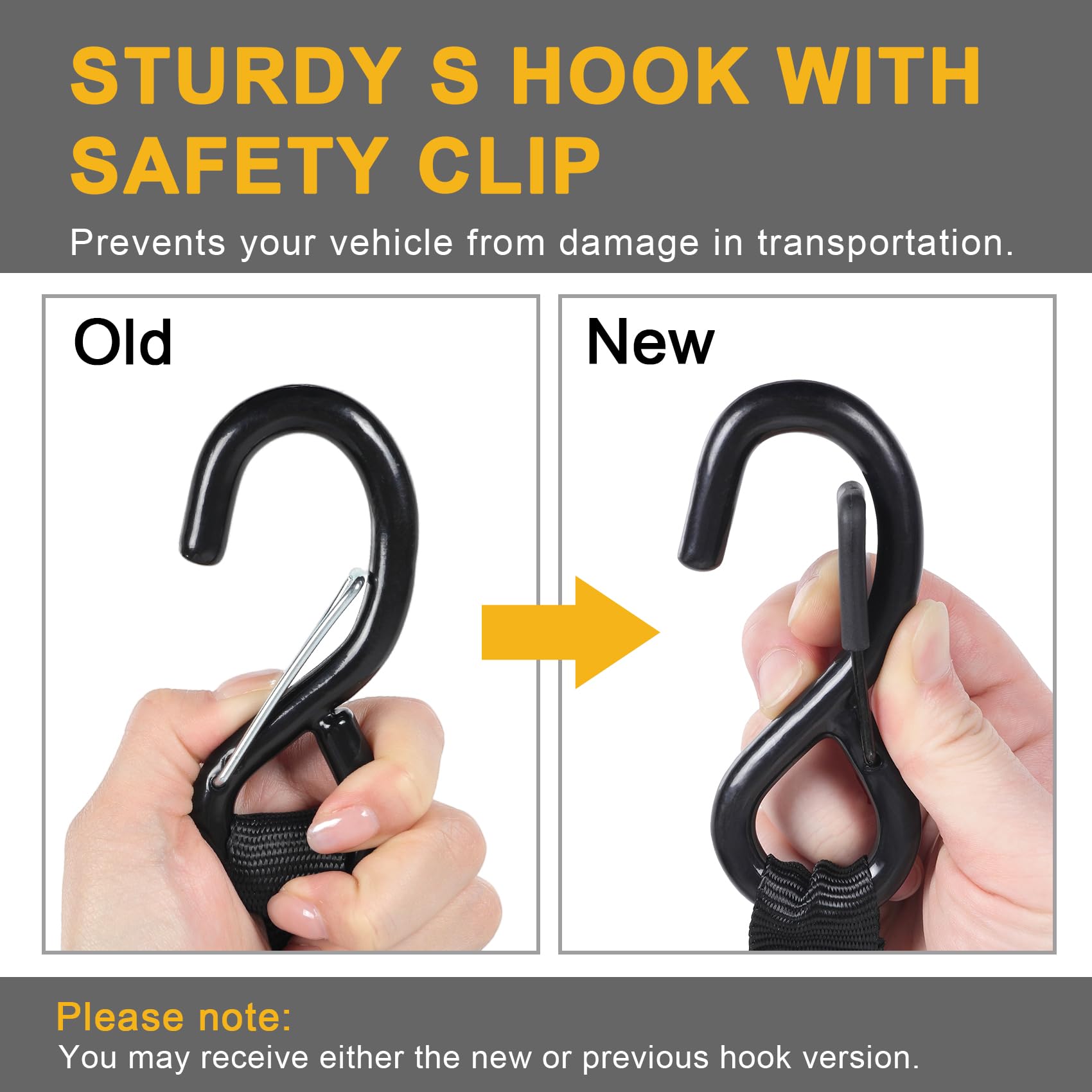 Ayaport straps fastened to trailer securing an ATV for stable transport and peace of mind