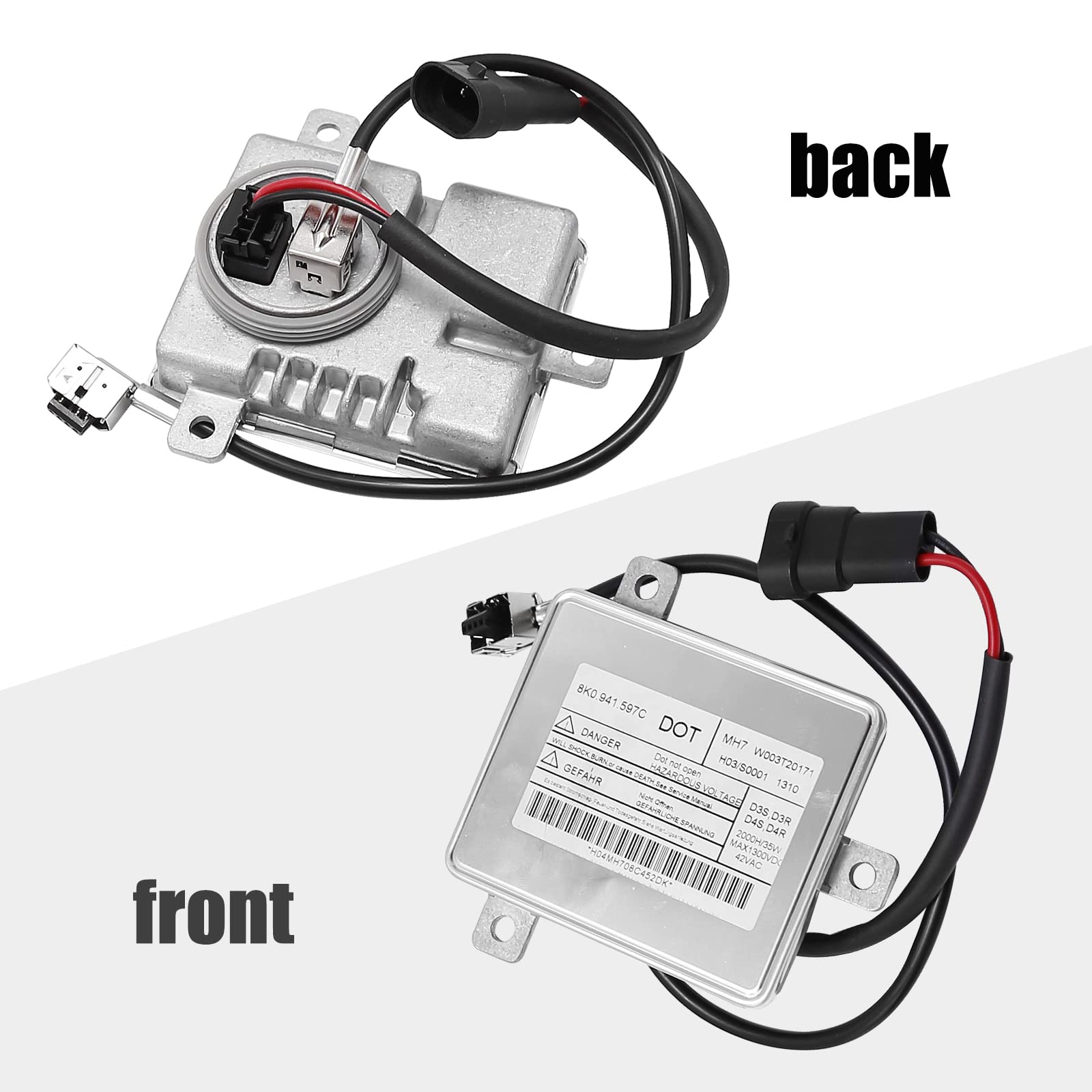 Aynaxcol ballast connector detail demonstrating OE-fit compatibility