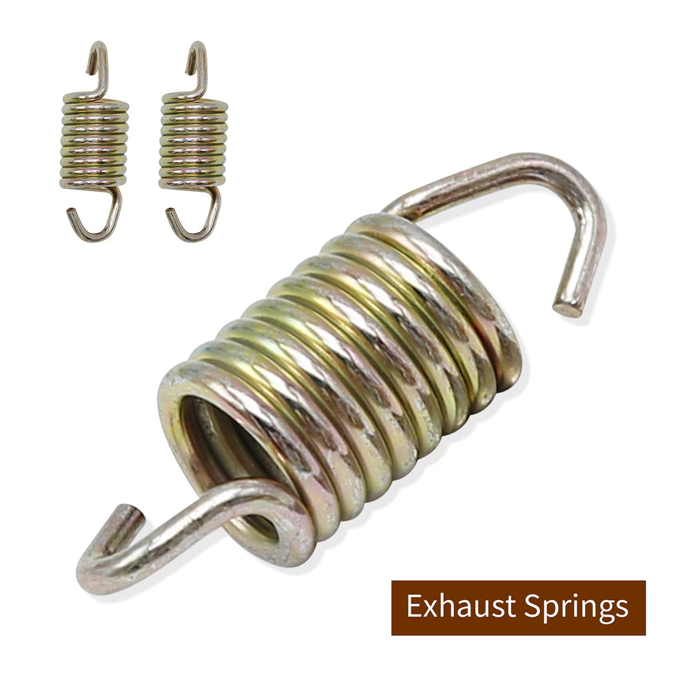 Aynaxcol five exhaust springs fanned out showing consistent tensioning