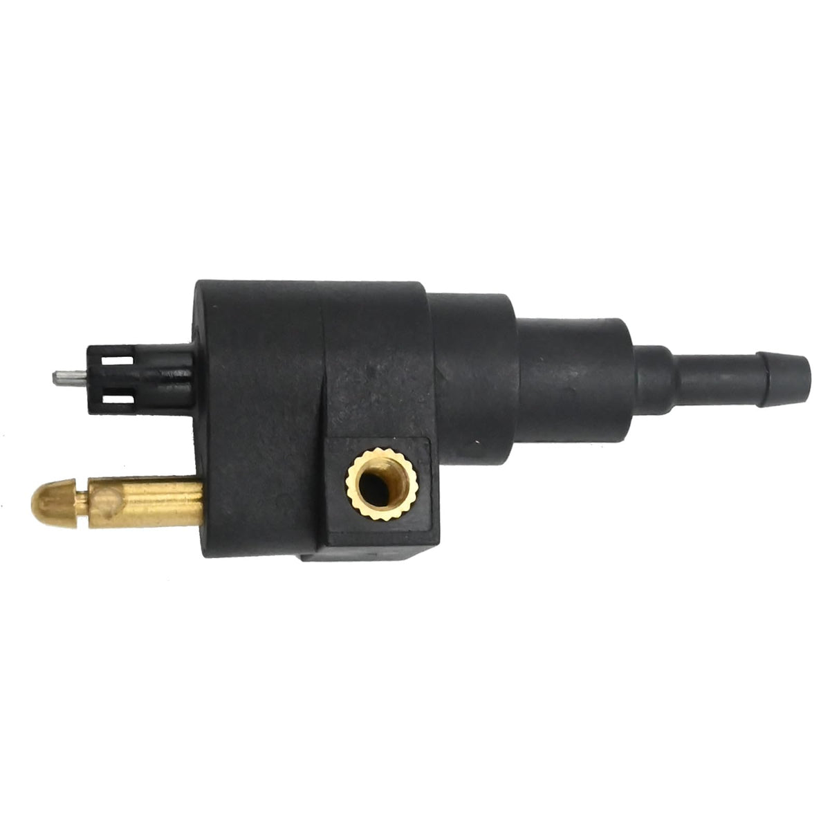 Aynaxcol front view of fuel connector showing secure fit and compatibility