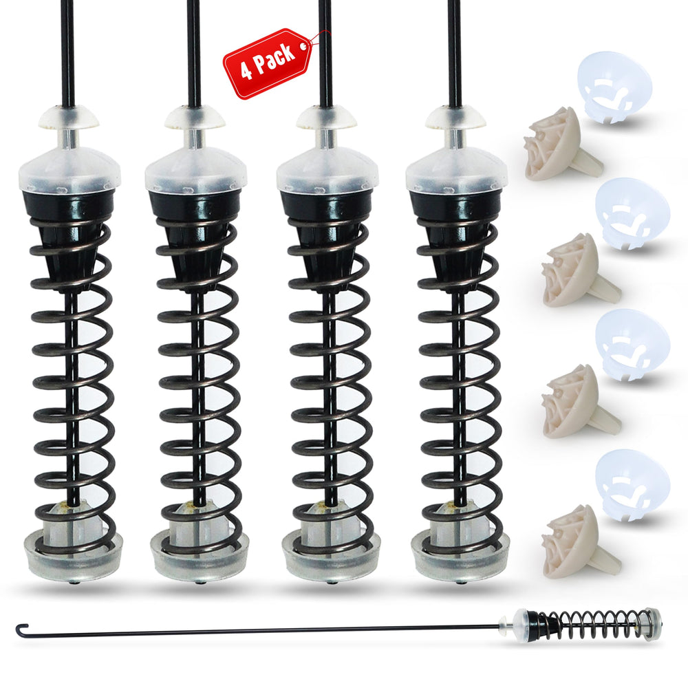 AZ4U front packaging showing four suspension rods and benefits immediate replacement