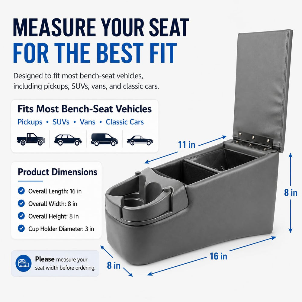 AZIFOK front slot with phone and glasses visible for easy reach and organization