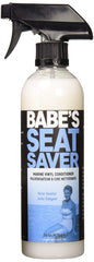 Babe'S Seat Saver front label showing product and benefits