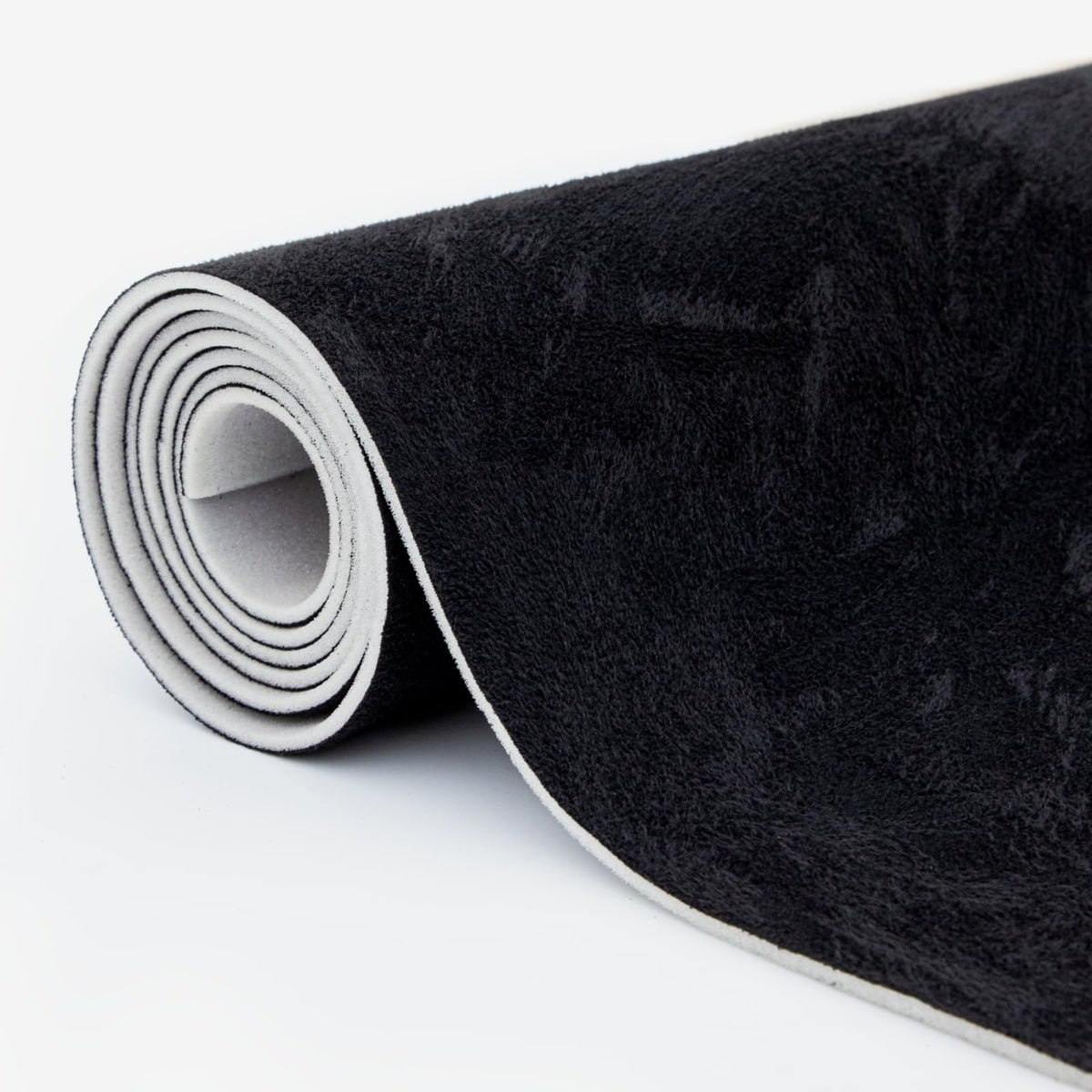Babnecl tube-packaged headliner fabric showing flat delivery benefit