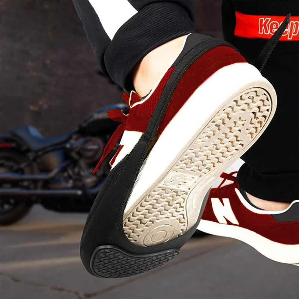 Badass Moto close-up of padded toe texture protecting finishes