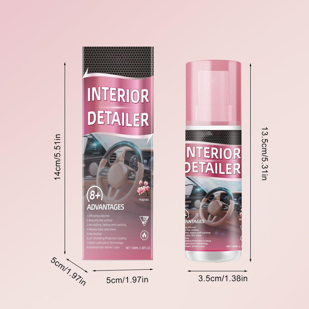 BAGISTES used in a clean car interior for polished, protected surfaces