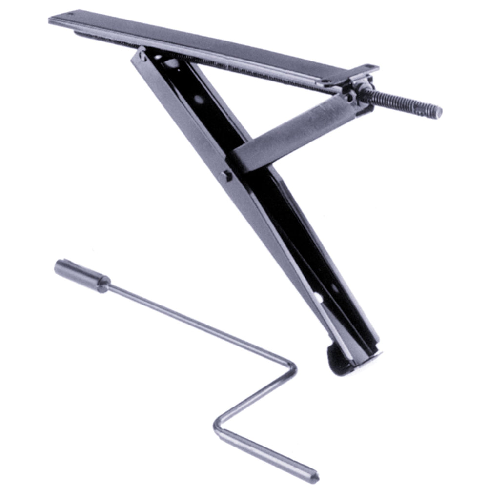 BAL 23025 front view showing both jacks and handle, durable support