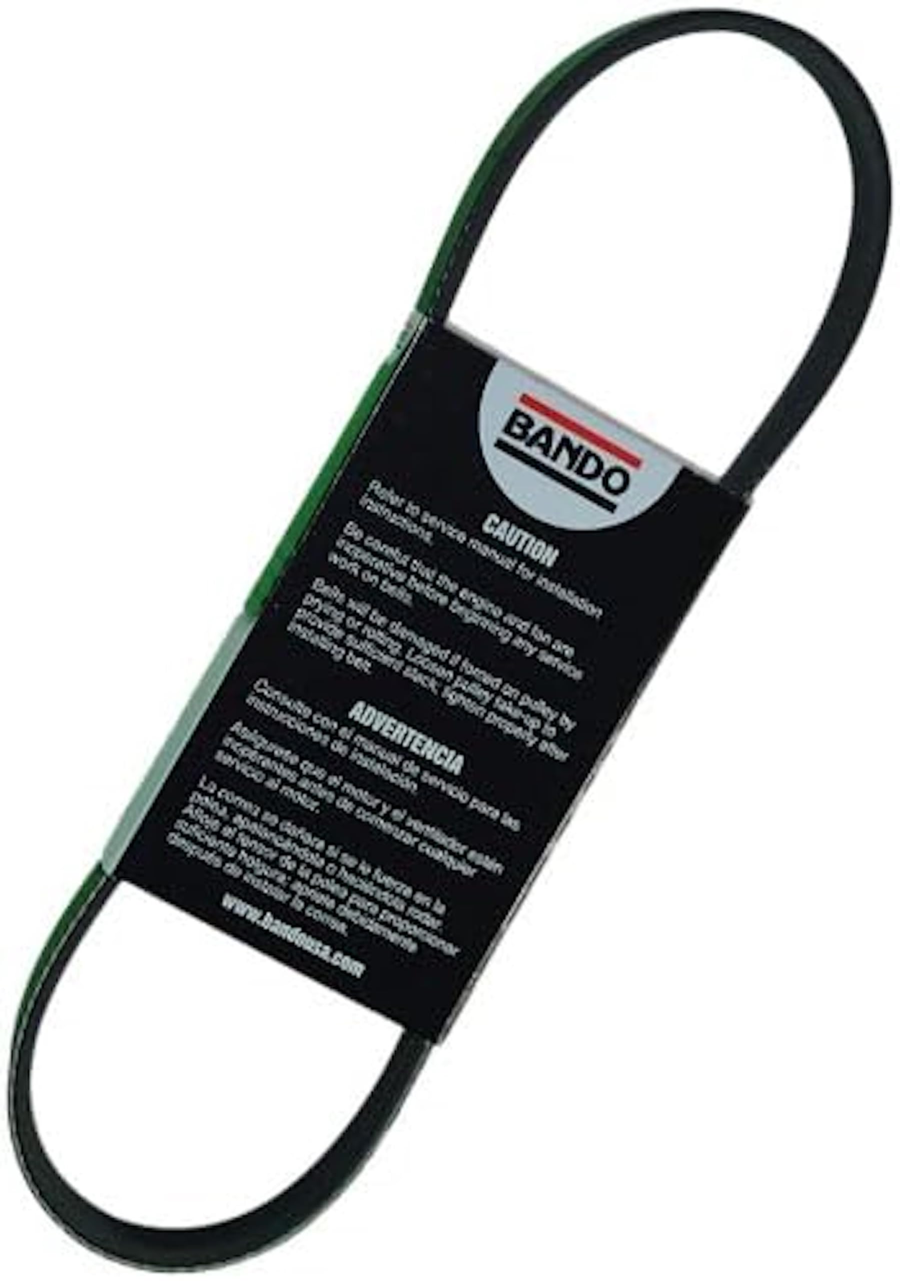 Bando USA close-up of ground ribs highlighting precise OEM-matching profile benefit