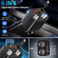 Bangfun closeup of LED voltmeter displaying battery voltage for safety