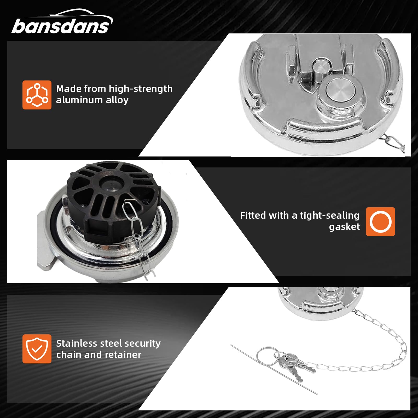 bansdans set of four keys and lock cylinder showing keyed security benefit