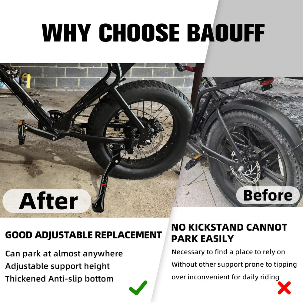 BAOUFF installed on MACFOX X1S demonstrating secure bike support