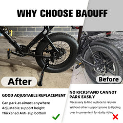 BAOUFF installed on MACFOX X1S demonstrating secure bike support