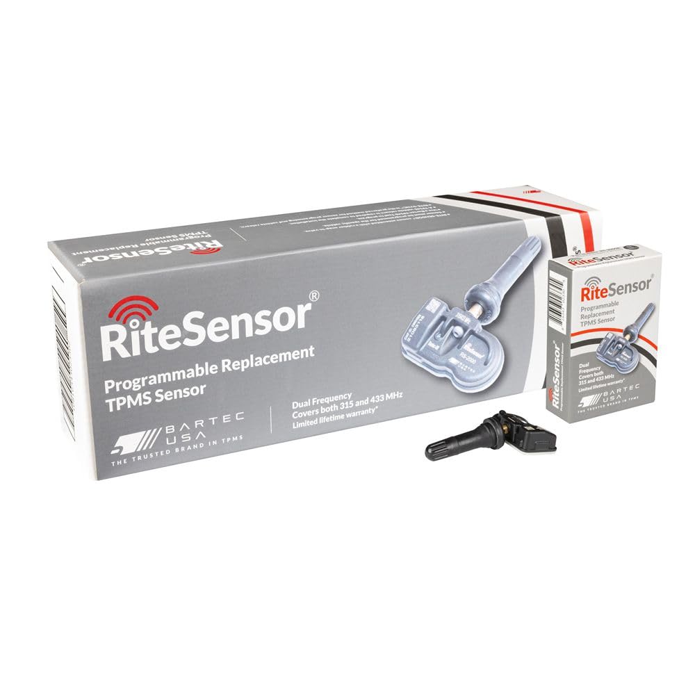 BARTEC boxed RITE-Sensor pack front view showing 10 sensors and ready inventory