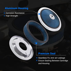 BARTOO filter element close-up highlighting washable media and airflow