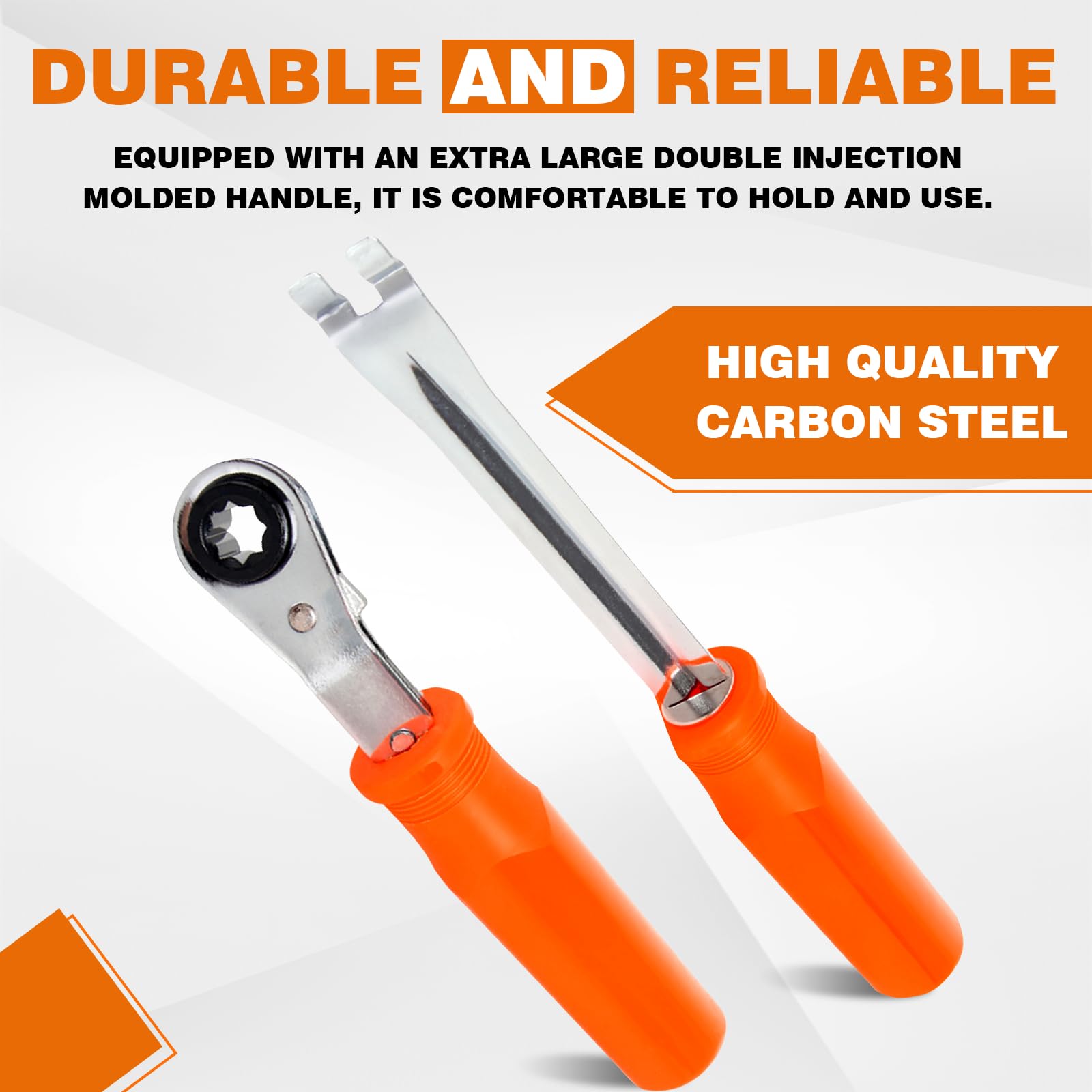 BARTOO 5/16 inch ratcheting wrench profile offering secure fastener access