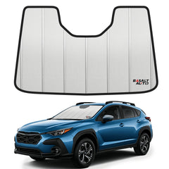 BasaltAuto front packaging for Crosstrek shade showing model fit and benefits