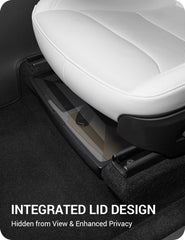 BASENOR lid detail demonstrating concealed storage and privacy for valuables