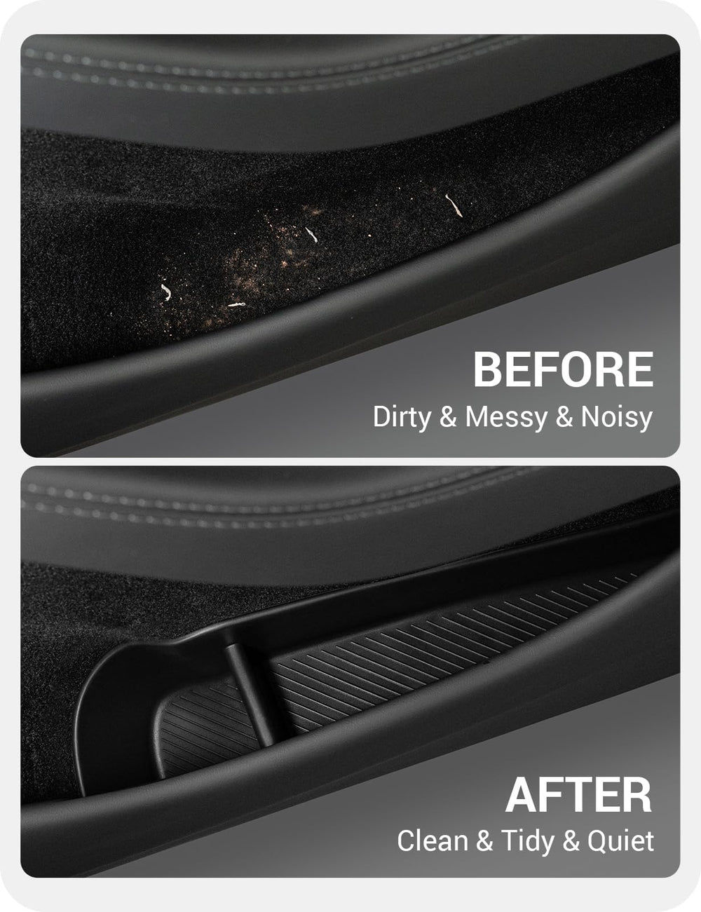 BASENOR lifestyle passenger door use, keeps belongings secure benefit