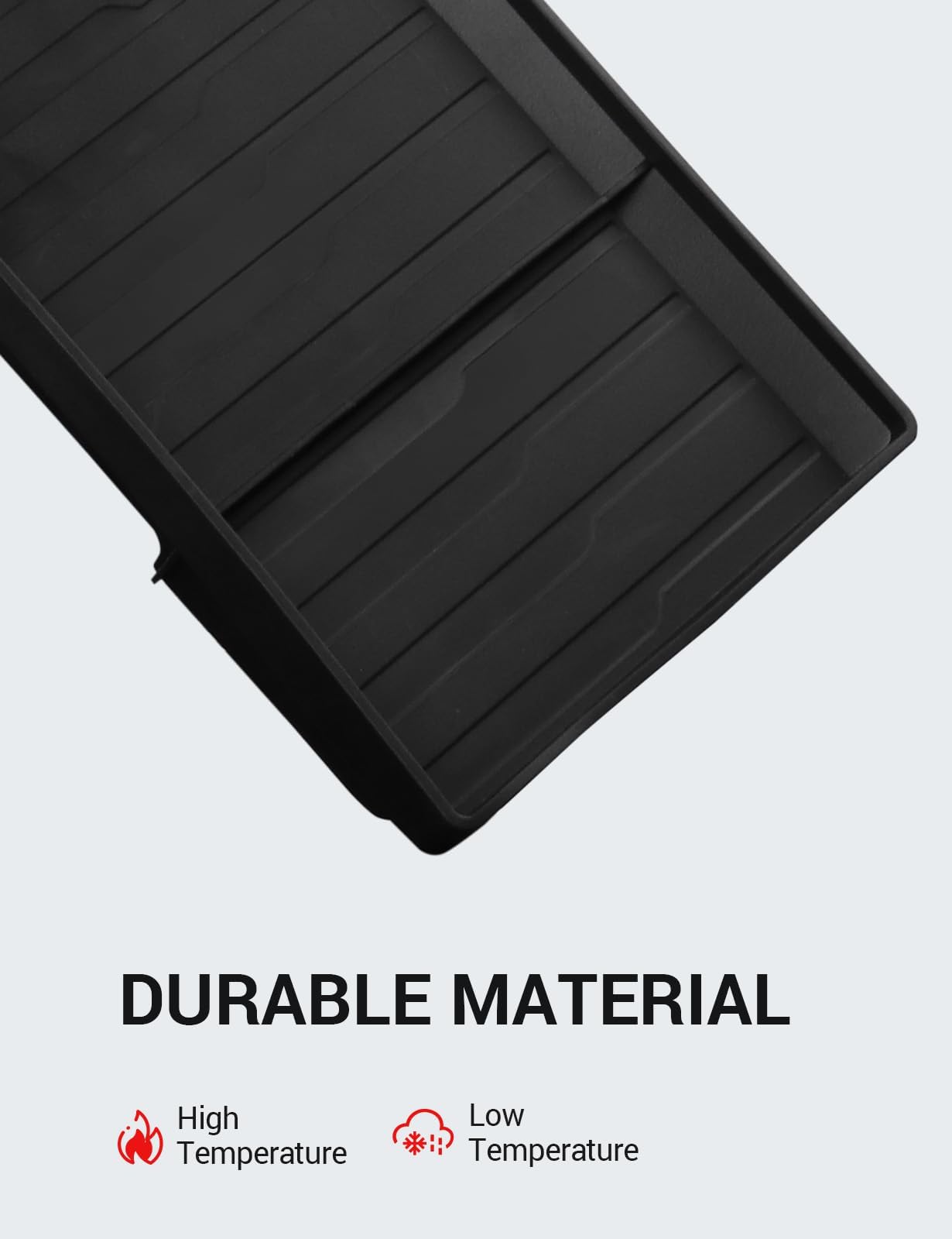 BASENOR underside with adhesive stickers ensuring secure, rattle-free placement