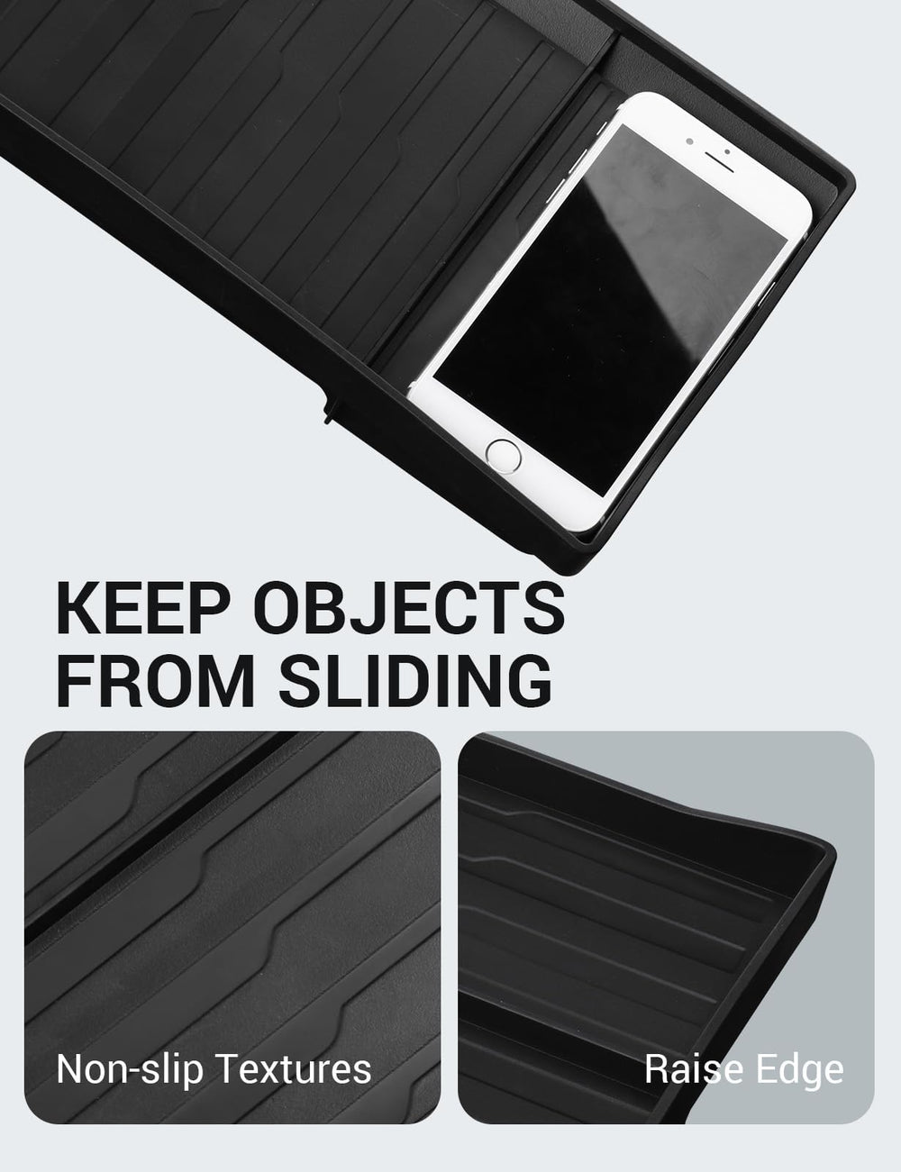 BASENOR silicone material close-up highlighting waterproof, easy-clean surface
