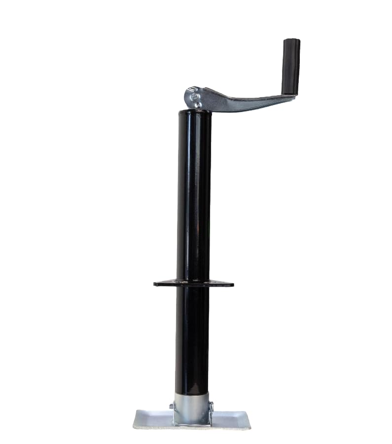 bastion Distribution top-wind jack front view showing body and crank for reliable lifting
