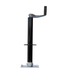 bastion Distribution top-wind jack front view showing body and crank for reliable lifting