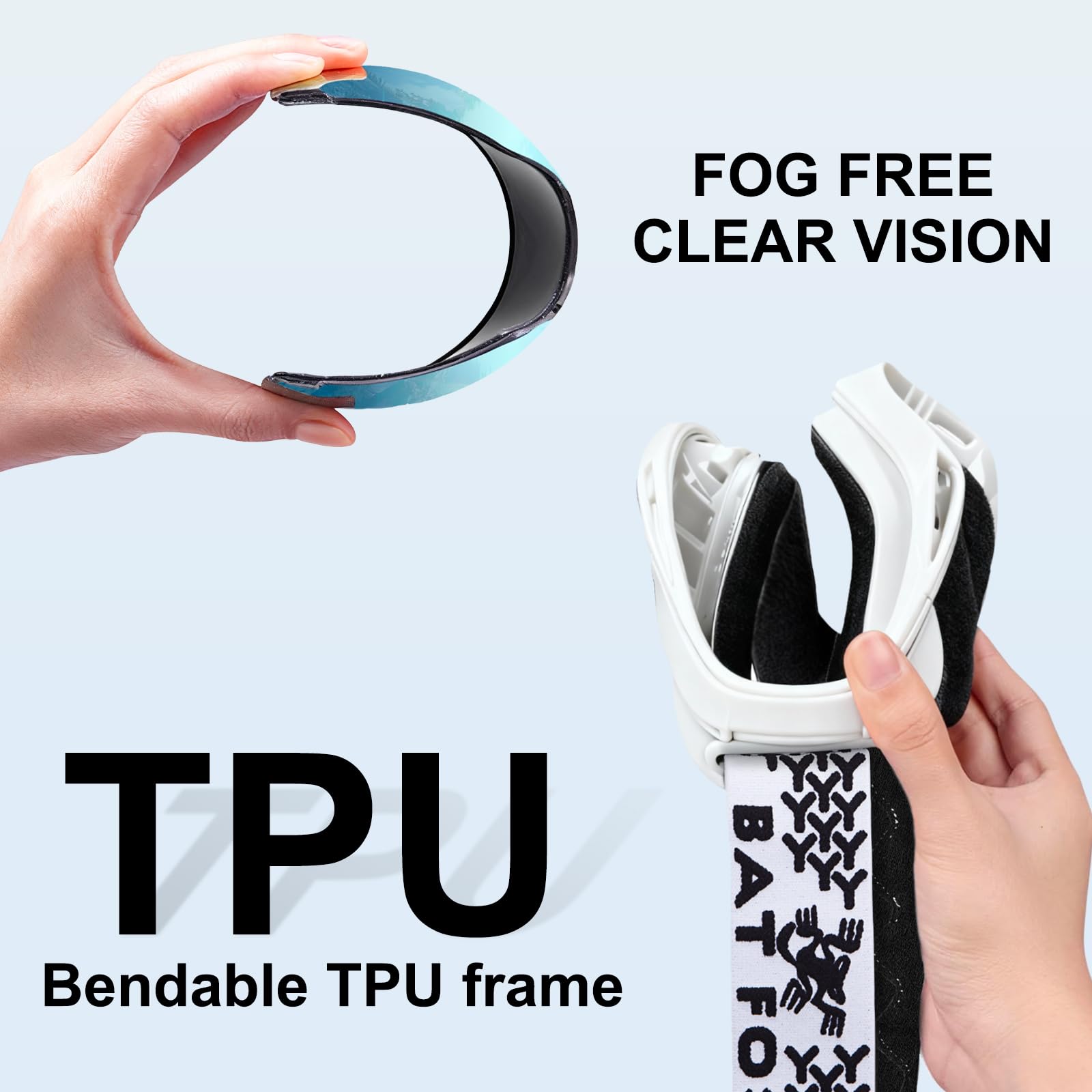 BATFOX foldable frame stored in pouch, illustrates portable convenience