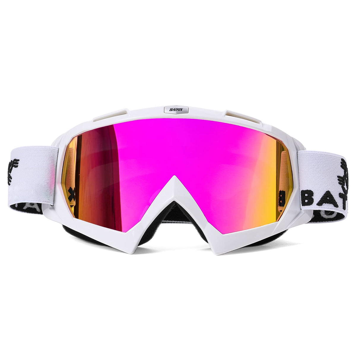BATFOX front view showing full-coverage protection and clear design