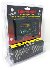 BatteryMINDer ambient temperature sensor close-up demonstrating accurate charge adjustment