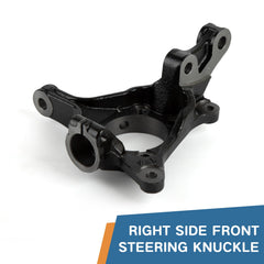 Baxzl knuckle machined bearing bore close-up ensures accurate hub seating