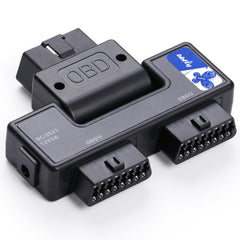 bbfly close-up of rotatable male hinge for space-saving angled fit