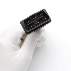 bbfly splitter installed in car OBD port keeping GPS and scanner hidden yet accessible