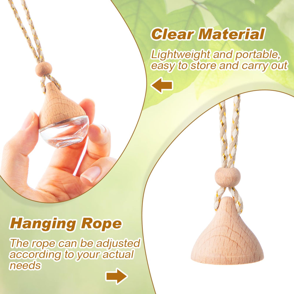 BBTO wooden cap close-up demonstrating absorbent cap for steady scent release
