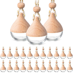 BBTO front view of 50 water-drop glass bottles showing bulk value and clarity