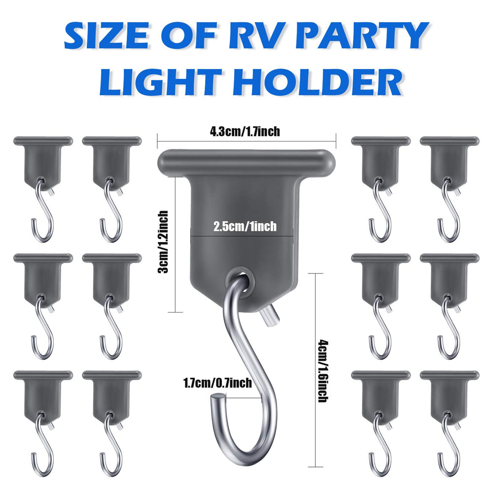BBTO S-shaped hook close-up highlighting durable plastic and metal parts