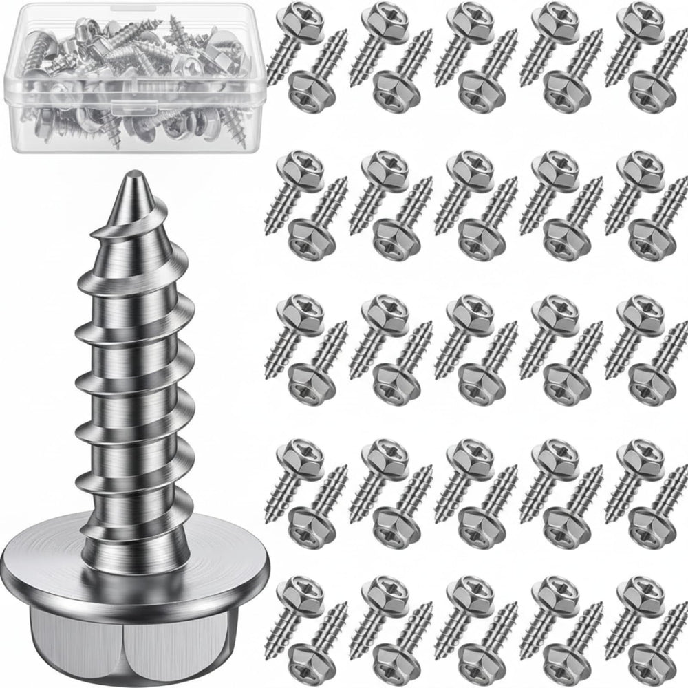 BBTO front packaging showing 50 rustproof screws and clear labeling, long-lasting supply