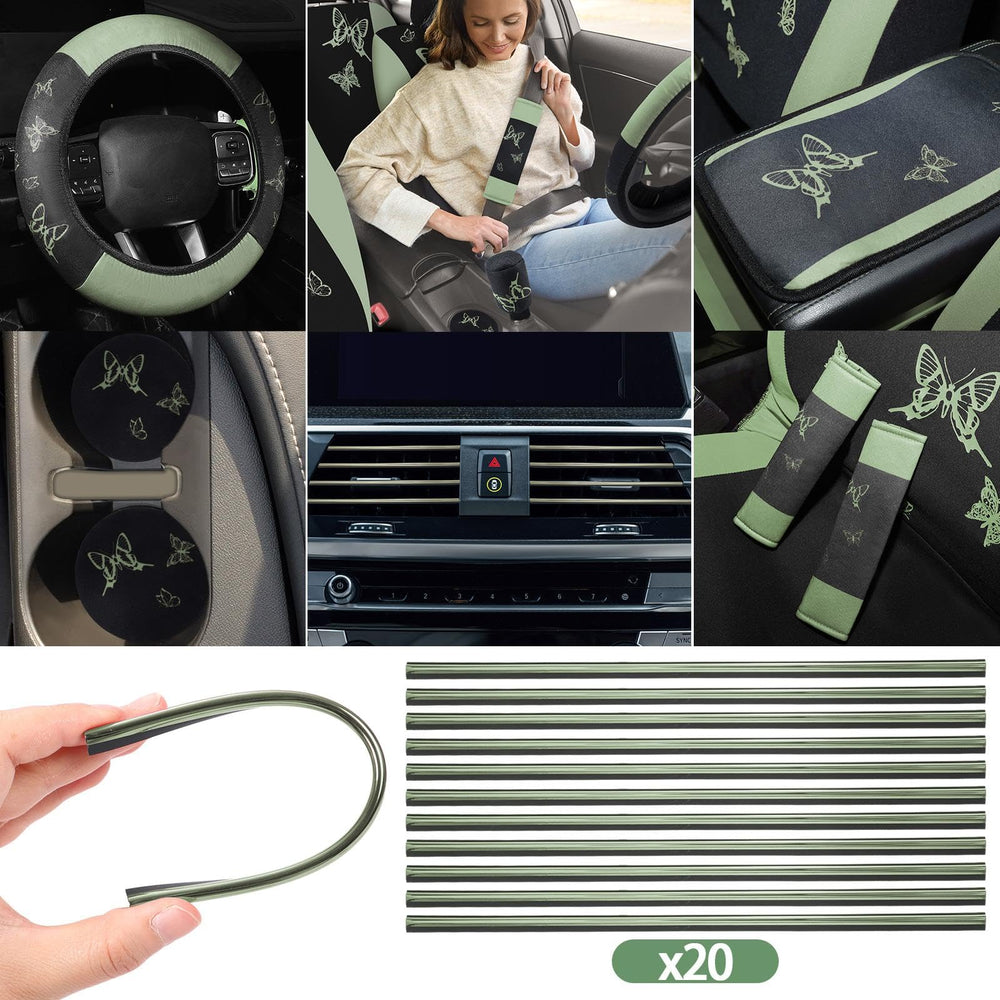 BBTO vent outlet decorations arranged to enhance airflow trim and aesthetics