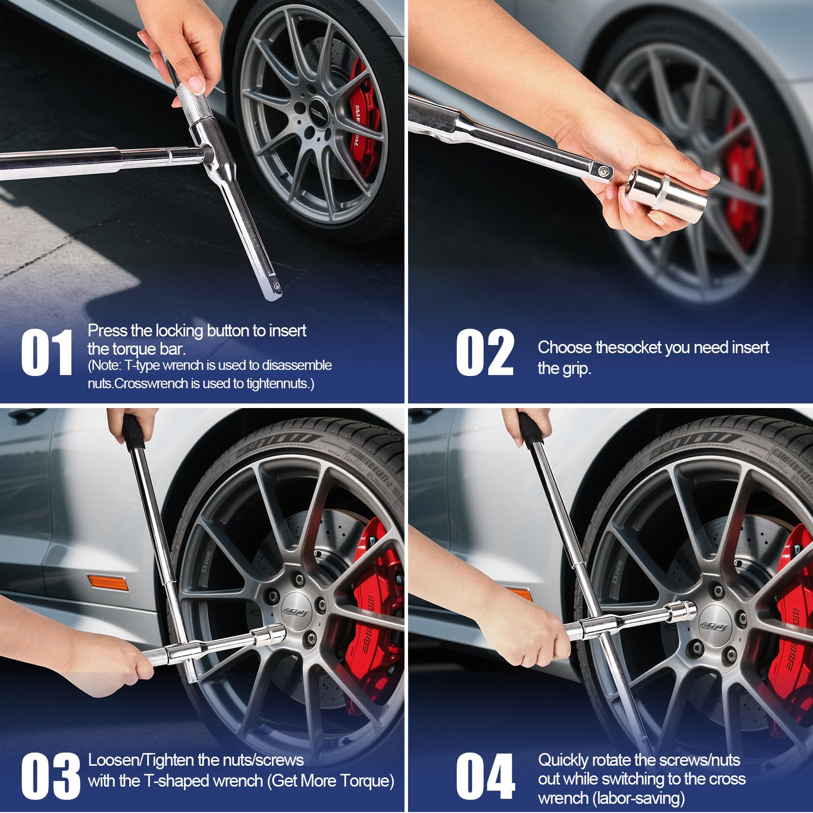 BCJCLTS compactly stored in car trunk demonstrating space-saving transport benefit